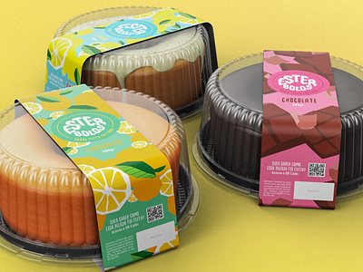 Branding & Packaging • Ester Bolos bakery branding brazil colourful graphic design illustration logo packaging vector