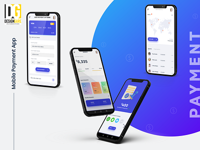 Payment App | By DesignGare app design payment ui ux