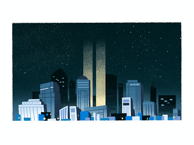 9/11 911 new york nyc procreate skyline texture