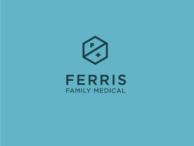 Ferris Family Medicine Reject branding logo medical