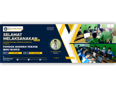 ANBK (Asesmen Nasional Berbasis Komputer) Banner by Faisal Nur on Dribbble