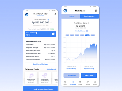 Gold Investment App Mobile