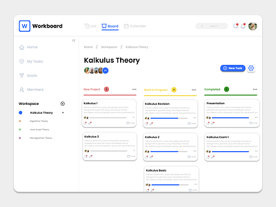 Campus Task Dashboard Web