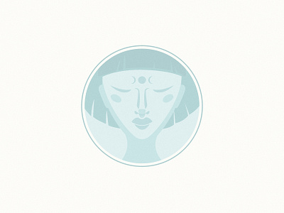 Blue moon #2 branding design digital art graphic design illustration illustrator logo ui vector
