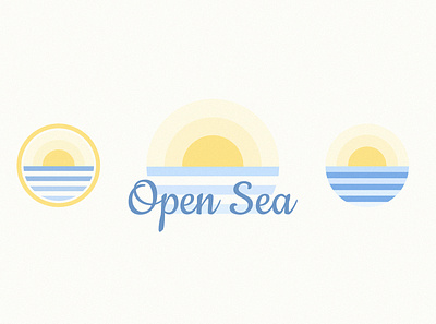 Open sea branding design digital art graphic design illustration illustrator logo ui vector