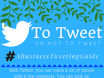 To Tweet Or Not To Tweet business graphic design infographic social media twitter