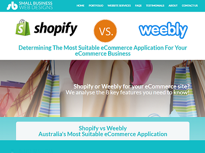 Shopify Vs Weebly