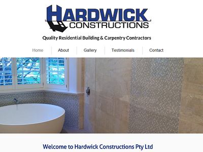 Hardwick Construction Sydney Builder builder website web design sydney