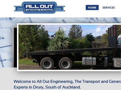 All Out Enginering web design auckland web developer auckland
