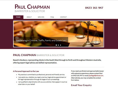 Paul Chapman website