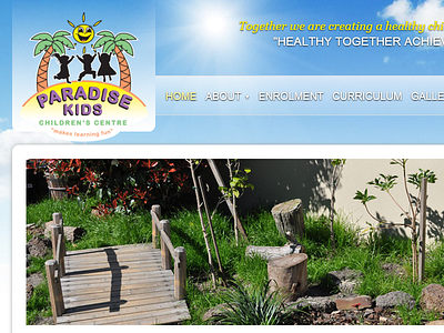Paradise Kids Children's Centre australia paradise kids web design web development