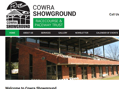 Cowra Showground australia cowra showground small business sme web design web design services web development