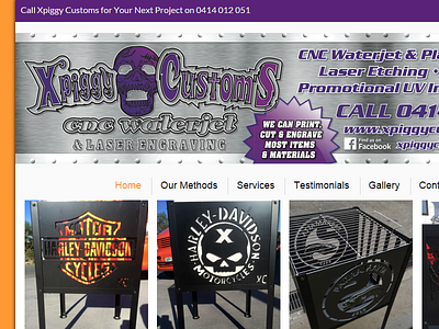 Xpiggy Customs - Cutting Experts australia business cutting experts sme web design website xpiggy customs