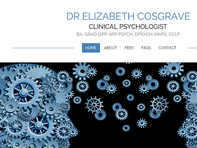 Dr. Elizabeth Cosgrave australia business clinical psychologist dr. elizabeth cosgrave web design website