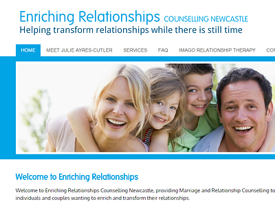Enriching Relationship - Marriage Counselling Newcastle australia business enriching relationship marriage counselling new castle web design website