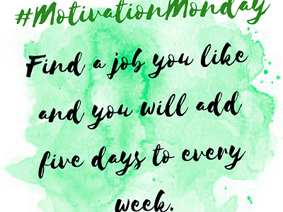 Motivational Monday australia design font style monday motivation motivation small business web design