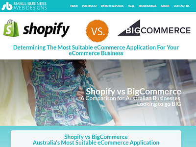 Shopify Vs Bigcommerce bigcommerce shopify