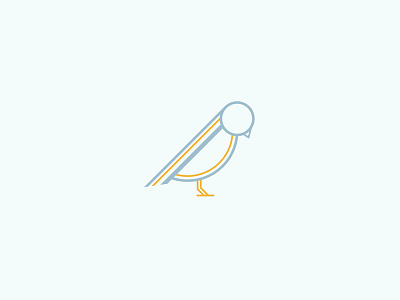 Bird Illustration bird birds design iconography illustration line art logo logo design