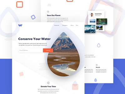 Water Conservancy Logo app branding design identity typography ui ux web web design