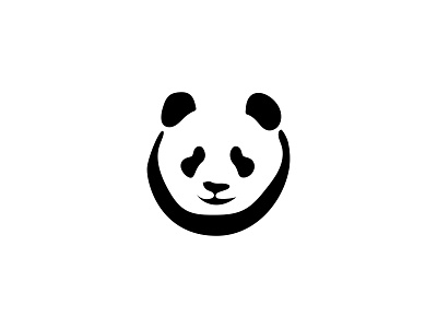 Panda Head Logo 3d animation app branding design graphic design illustration logo motion graphics ui vector