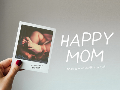 Happy Mom - Fun Handwriting Fonts