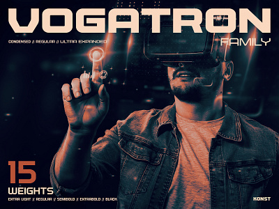 VOGATRON - Futuristic Modern Fonts