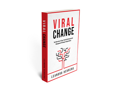 Viral Change - Book Cover Design book cover design cover art graphic design illustration photoshop typography