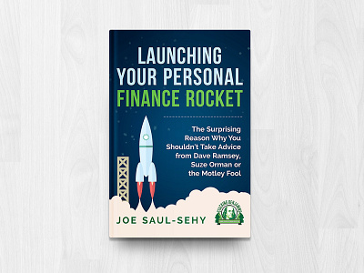 Non-fiction finance book cover design