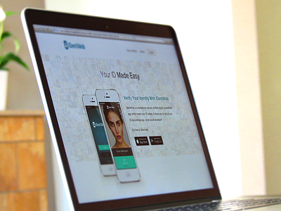 iDentiMob Website app download identity landing page light mobile webdesign website
