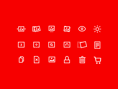 Wondermags Icons cart design editor icon icons images pixel perfect red trash ui