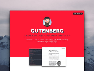 Gutenberg website