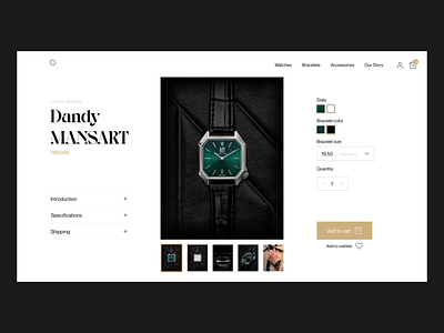 Daily Ui — "E-Commerce Shop" ecommerce item product product page ui web design