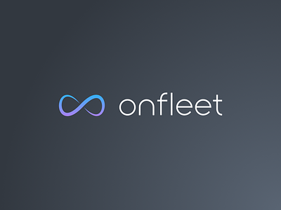 Onfleet - Logo branding logo onfleet