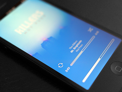 Music Player App app audio ios iphone music player