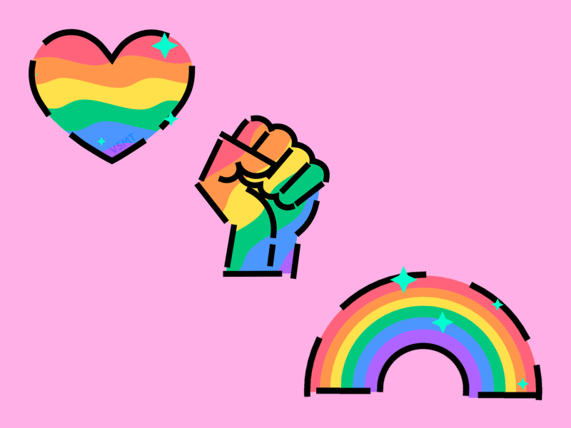 gay pride stickers for tumblr