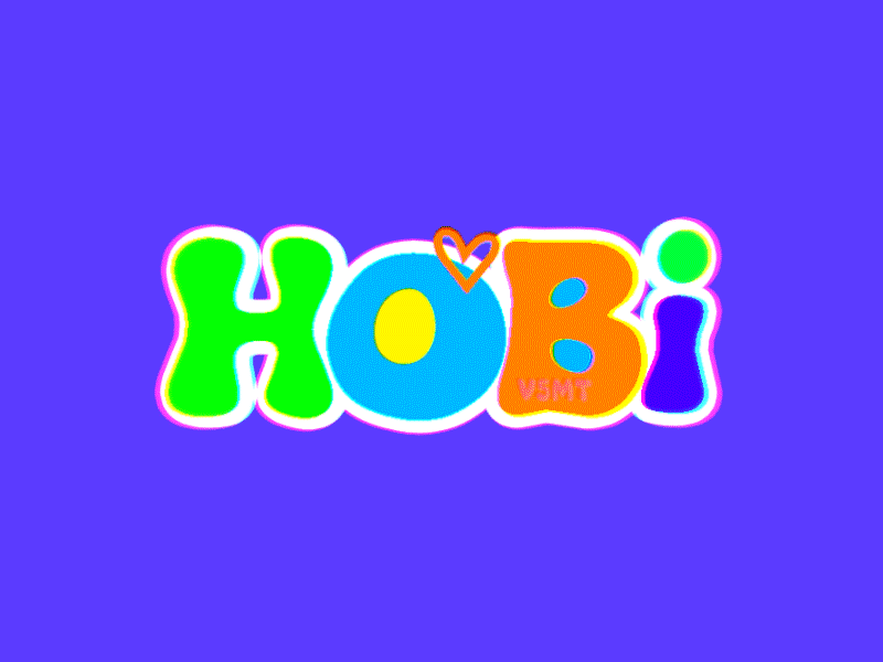 HOBI core Giphy sticker animated type animation gif giphy stickers hobicore illustration instagram stickers instagram stories kinetic type lettering lettering art lettering artist lettering logo loop motion motion animation motion graphics pop typography ui ux