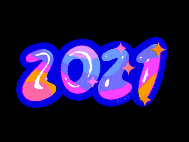 Bye 2020 / Hi 2021 Giphy Sticker