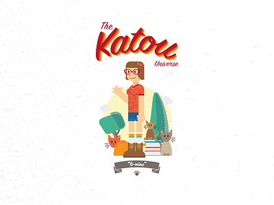 The Katou Universe books cats crest design gardening illustration sister skillshare tutorials