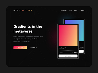 MTRS-GRADIENT app branding design graphic design illustration logo typography ui ux vector