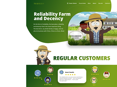 Randy's Reliability Farm app branding design graphic design illustration logo typography ui ux vector