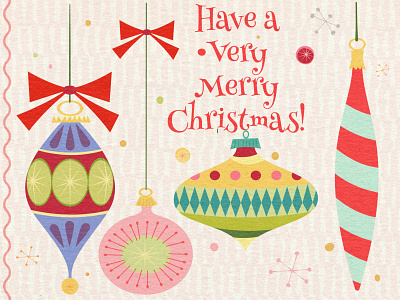Atomic Christmas Ornaments affinity designer christmas assets design graphic sets illustration vector