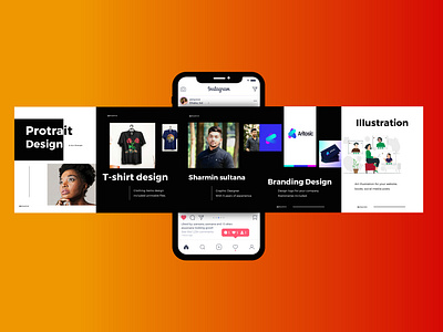 Instagram carousel post Design