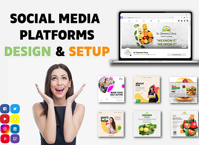 Banner design for social media service 3d banner branding design graphic design icon illustration logo ui ux vector