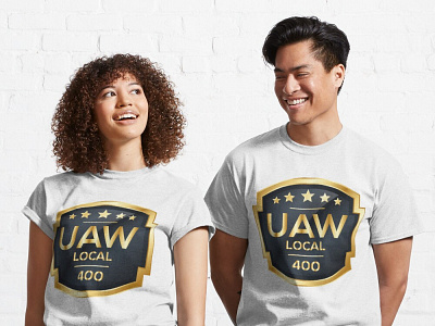 UAW local 400 Classic t-shirt branding classictshirt graphic design icon logo trendy design
