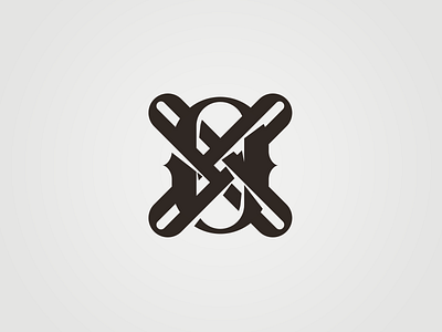 XO Monogram | Mk1 letter logo logo design logotype monogram xo