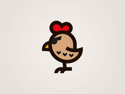 Angry Hen design illustration justforfun