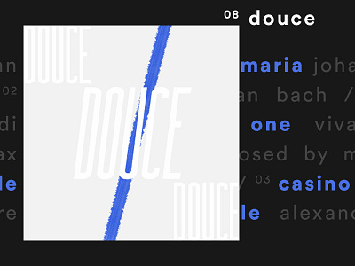 douce cover illustration music spotify
