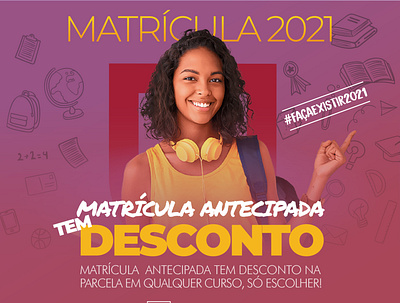 Mídias sociais (Escola Técnica Bom Jesus) graphic design