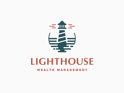 Lighthouse Logo abstract brand branding clean corporate golden ratio grid lighthouse logo mark modern process