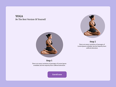 Yoga app yoga app ui design figma design
